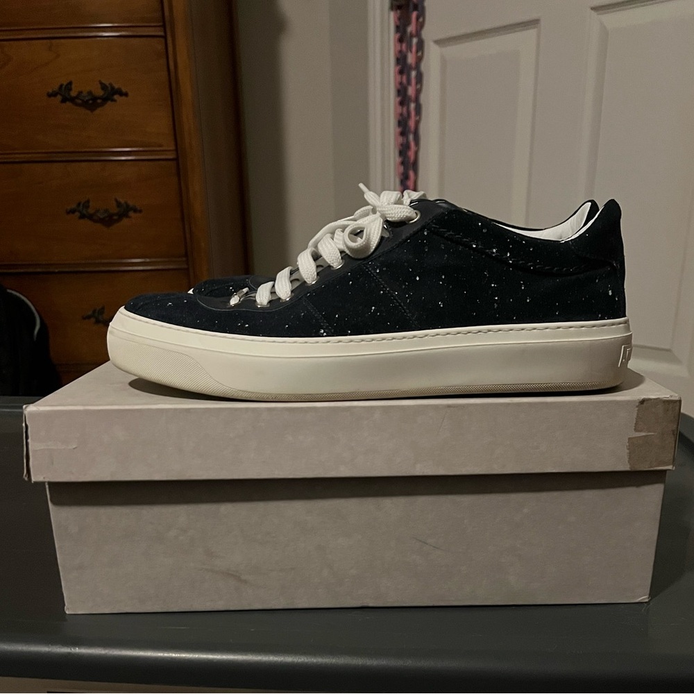 Jimmy Choo Sea Blue Sneakers